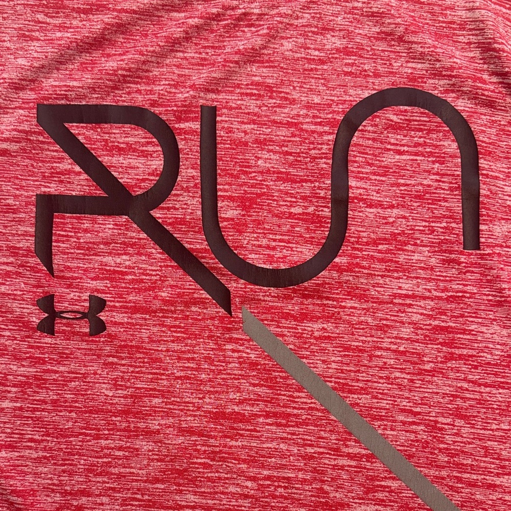 Under Armour Red Long Sleeve Tee